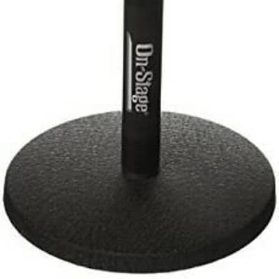 On-Stage DS7200QRB Quick-Release Adjustable Desktop Microphone Stand