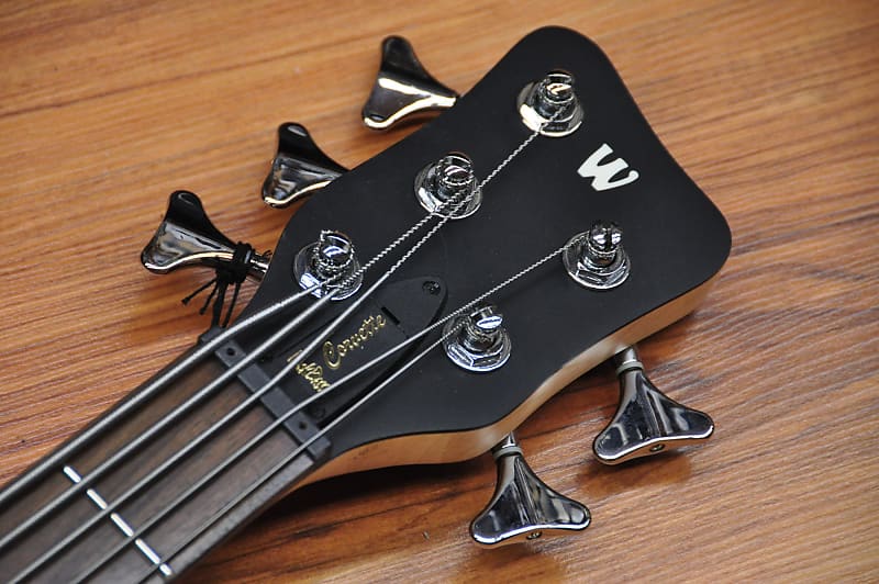 Warwick Rock Bass Corvette passive 5弦 Warwick Rockbass Corvette 5 Passive Nirvana Black | Reverb