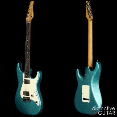 Tom Anderson The Classic - Big Sparkle Teal In Distress | Reverb