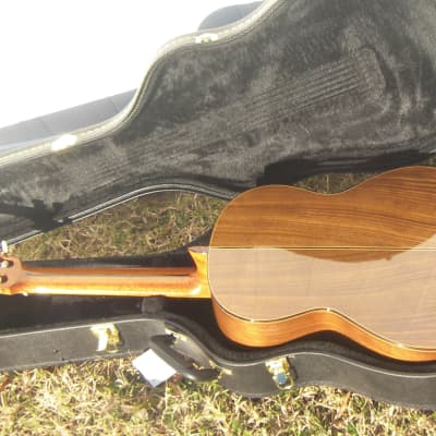 Amalio Burguet Nogal 2002  solid Spruce Walnut with an Cedar Top Excl. cond 655 Scale 52 nut HS Case image 14