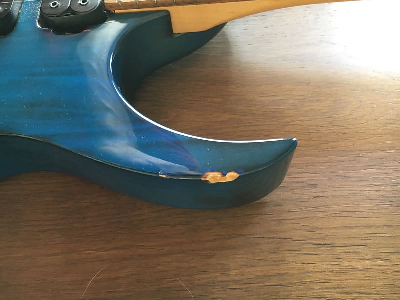 Ibanez RG 685 BTB 1998 Burnt Transparent Blue MIJ Fujigen
