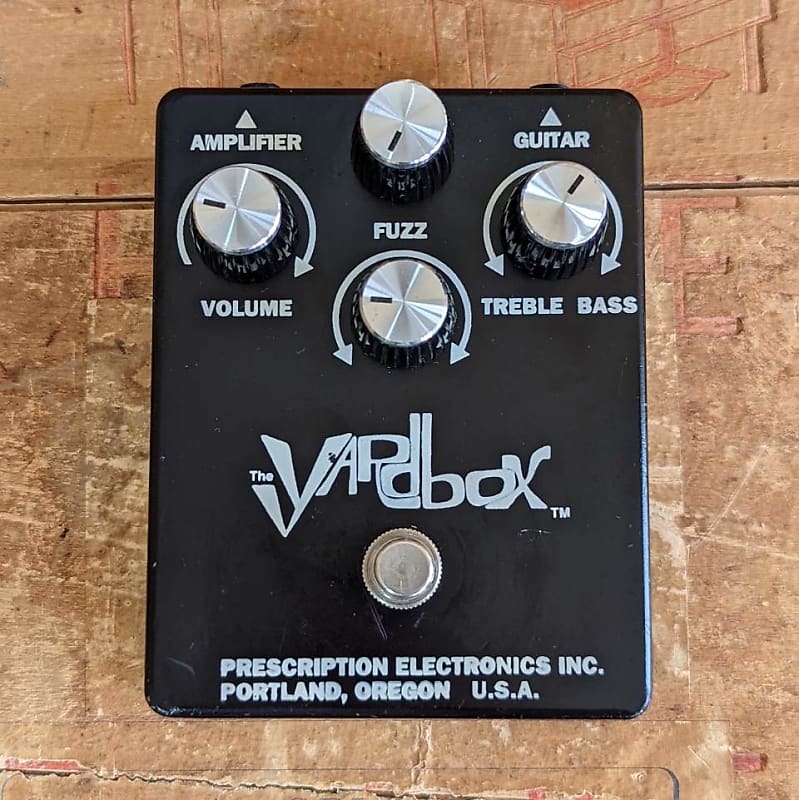 Prescription Electronics Yardbox 1990s tone bender germanium fuzz