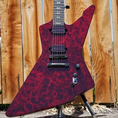 Schecter DIAMOND SERIES E-1 Apocalypse Red Reign 6-String Electric Guitar for sale