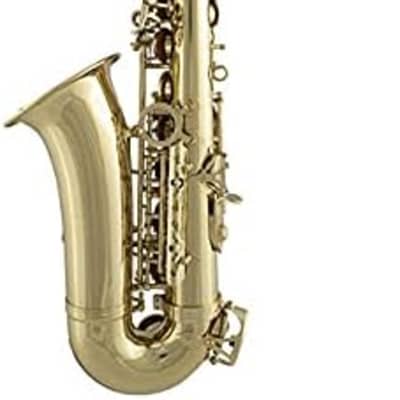 Prelude by Selmer AS711 Student Alto Saxophone - Lacquer with High F# Key image 4