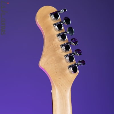 Harmony Standard Silhouette w/ Bigsby Electric Guitar Burgundy image 11