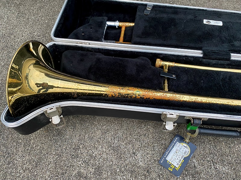 Blessing USA Trombone Case & 12C Mouthpiece Reverb