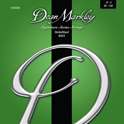 Dean Markley NickelSteel Signature Bass Strings Light 5 String 40-128 for sale