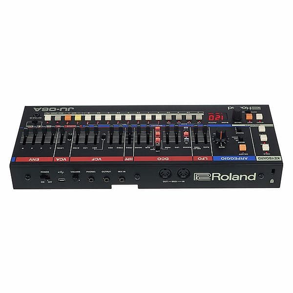 Roland JU-06A Boutique Series Synthesizer Module 2019 - Present - Black image 1