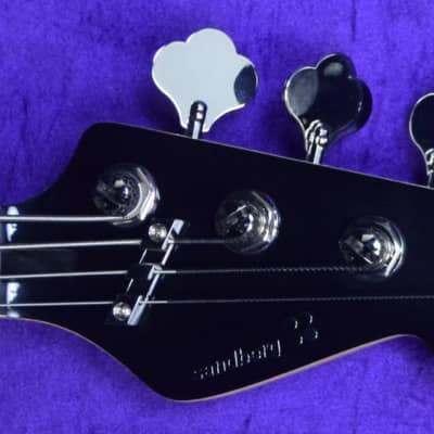Sandberg "Forty Eight", Black Gloss with Maple Fingerboard *8.7 Lbs., In Stock! image 3