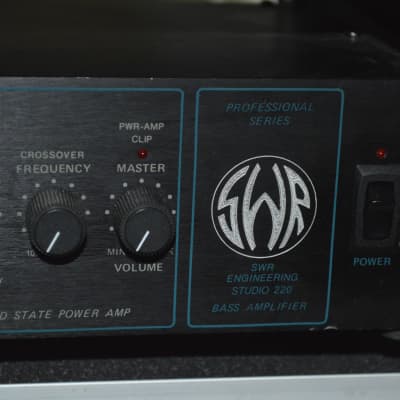 Vintage SWR Stereo 800 Power Amp | Reverb