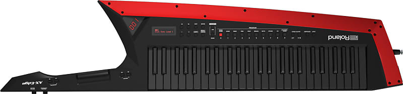 Roland AX-EDGE -B Black Keytar 49-Key Bluetooth Synthesizer image 1
