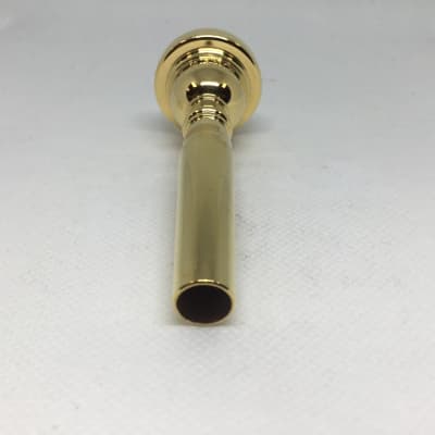 Used Bach 10 3/4CW trumpet, gold plate [407] image 2