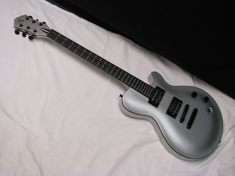 Michael Kelly Patriot Magnum electric guitar - Metallic Silver - 25" scale image 1