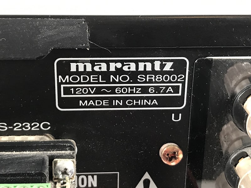 Marantz Model SR8002 AV Surround Receiver