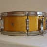 Ludwig 14x5 6 Lug Pioneer Snare Drum 1966 Gold Sparkle