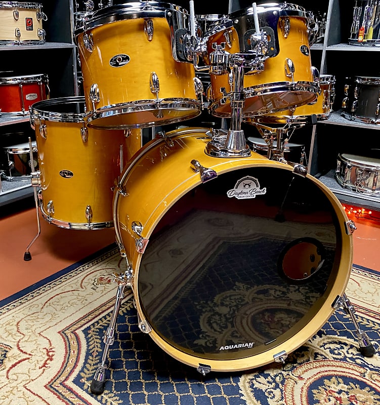 Slingerland Concert King 5 piece set like new HHS era Natural Reverb