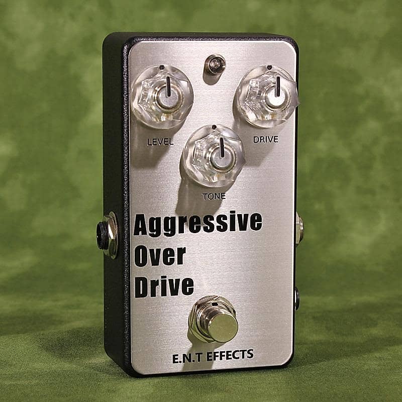 E.N.T　Aggressive Over Drive 2nd era unknown USED ENT Effects Aggressive Overdrive 2nd Era | Reverb
