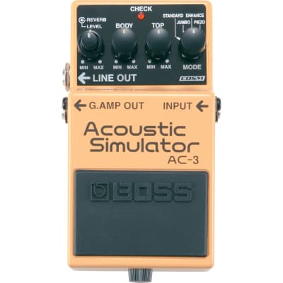 BOSS AC-3 Acoustic Guitar Modeling Simulator Effects Pedal image 1