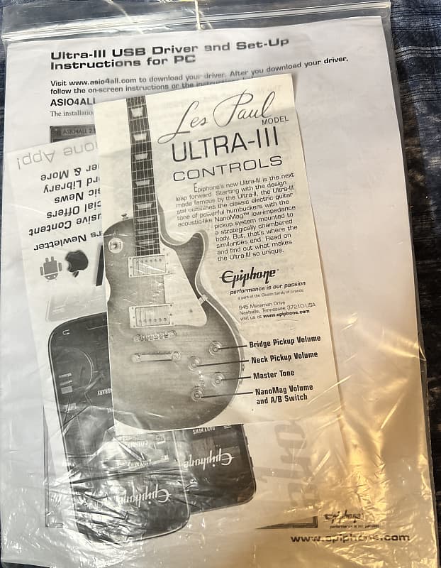Epiphone Les Paul Ultra III | Reverb Epiphone Les Paul Ultra III | Reverb