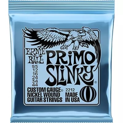 Ernie Ball- 2212 Primo Slinky Nickel Wound Electric Guitar Strings - .0095-.044 image 1