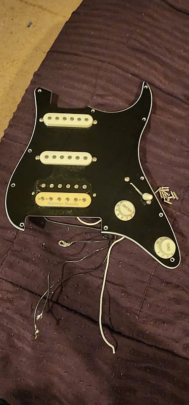 Warmoth Stratocaster loaded pickguard image 1