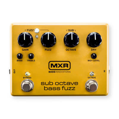 MXR M287 Sub Octave Bass Fuzz Pedal for sale