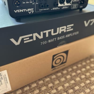 Ampeg Venture V7 700-Watt Bass Amp Head 2023 - Present - Black image 5