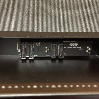 4MS Pod48X Desktop Case w/ Power Cable -  Black Metal Case image 2