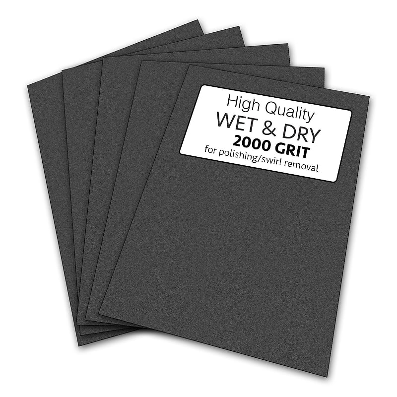 Wet & Dry Sandpaper 2000 grit Reverb