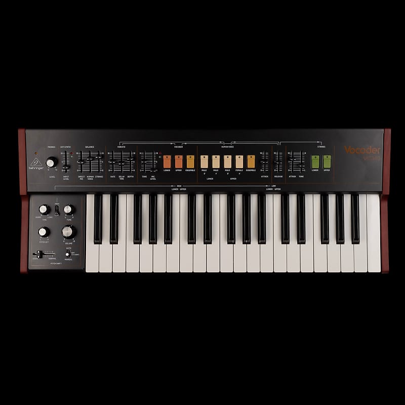 Pre Owned Behringer VC340 37-Key Analog Synthesizer Keyboard | Reverb