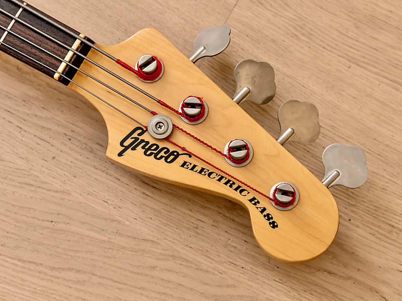 1975 Greco Electric Bass PB-420S Vintage P Bass Sunburst 100