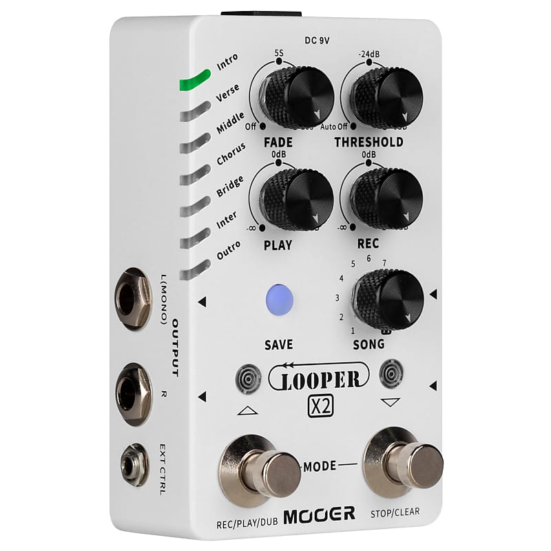 Looper X2 Blanc Mooer image 1