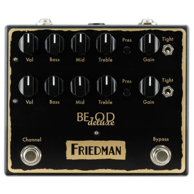 Reverb.com listing, price, conditions, and images for friedman-be-od-overdrive-pedal