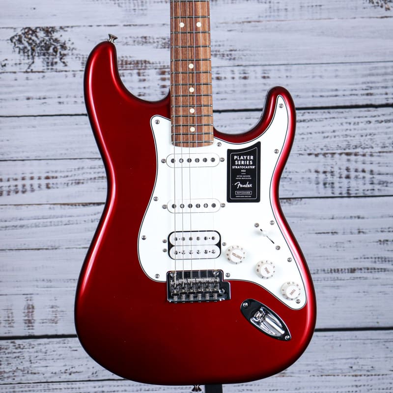 Photos - Guitar Fender Player Stratocaster Electric  HSS | Candy Apple R... Candy Ap 