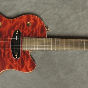 Mann raptor cheap electric baritone ukulele