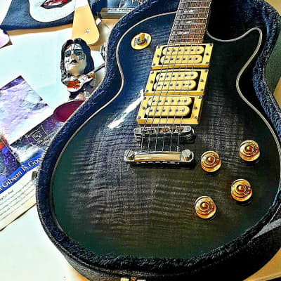 Ace Frehley Trans Black Burst  Ephi 1 of only 75 made for the Japan marked image 3