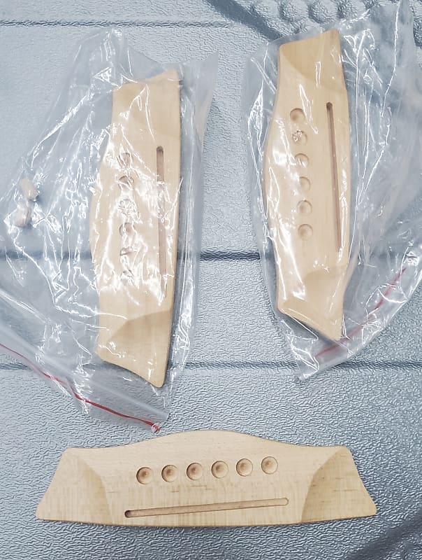 Washburn acoustic Bridges Maple Bulk Lot. Reverb