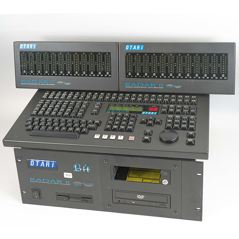 Otari RADAR II 24-track Digital Recording System with Keyboard and Meter  Bridge | Reverb UK