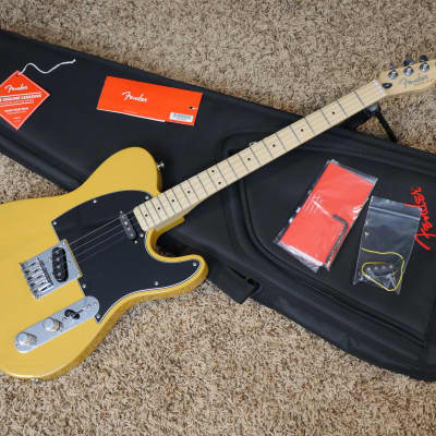 Video! 2019 Fender Tenor Tele Butterscotch Blonde w/ Gig Bag image 1