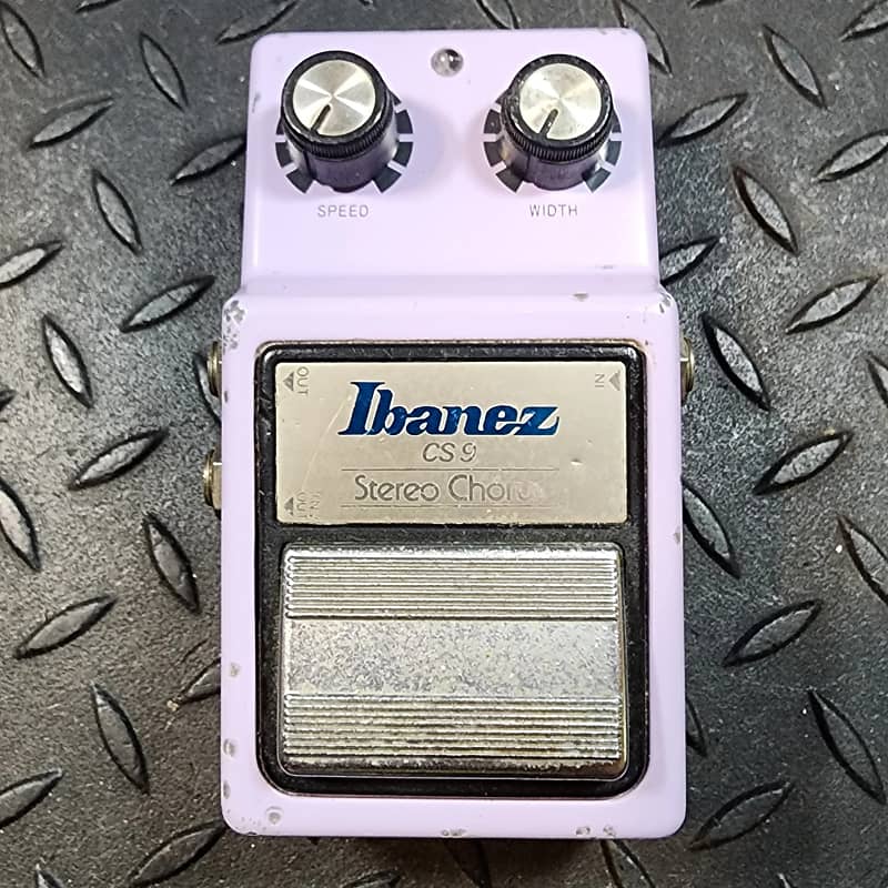 【超美品】Ibanez CS9 CS-9 Stereo Chorus - 日本製 超美品】Ibanez CS9 CS-9 Stereo Chorus - 日本製 Ibanez CS9