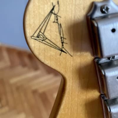 Fender  Stratocaster 1954 50th Anniversary Limited Edition Masterbuilt Yuriy Shishkov 2004 Sunburst image 5