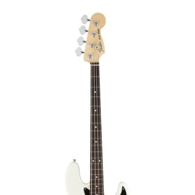 Used Fender American Performer Jazz Bass - Arctic White w/ Rosewood FB image 5