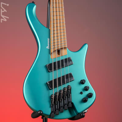 Ibanez EHB1005S Multi-Scale 5-String Bass Emerald Green Metallic Matte for sale
