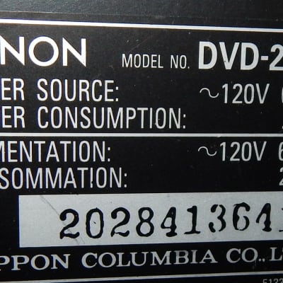 Denon DVD-2800 dvd hdcd player image 4