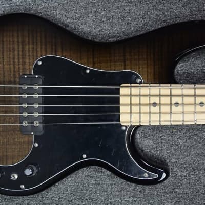 G&L Kiloton 5, Blackburst over Premier Flame Maple Top w/ Maple Board image 1