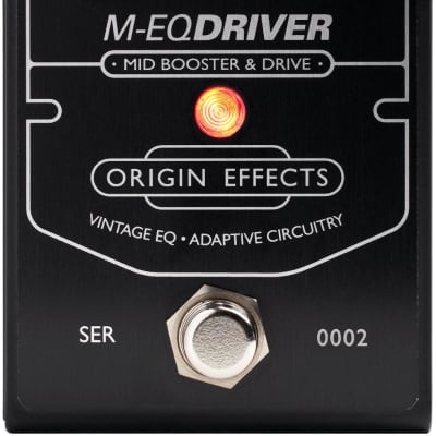 Origin Effects DCX Bass Tone Shaper & Drive Pedal - Black Edition