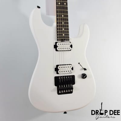 Charvel Jim Root Signature Pro-Mod San Dimas Style 1 HH FR E Electric Guitar w/ Bag - Satin White image 3