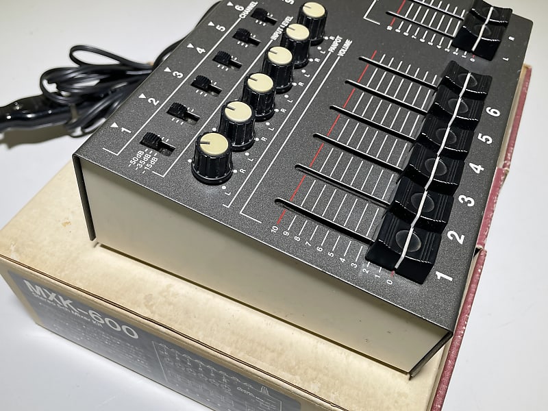 Amdek MXK-600 1980s Vintage Mixer with Original BOX | Reverb