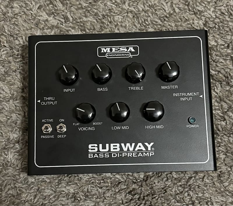 Mesa Subway DI Preamp pedal