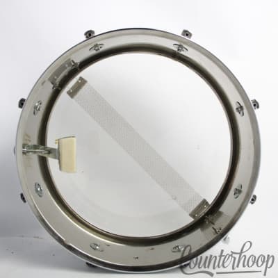 Premier 14x5"Snare Drum Chrome Steel Model 1005 Vintage70s 8Lug England Everplay image 9